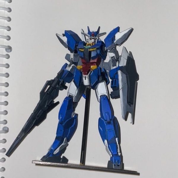 HG アースリィガンダム アクリル ガッシュ全塗装