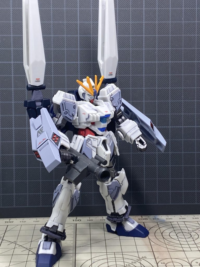 バトオペ版で何故か装備しているD型ジェガンバズーカ。どうしても欲しかったのでスクラッチしてみました。