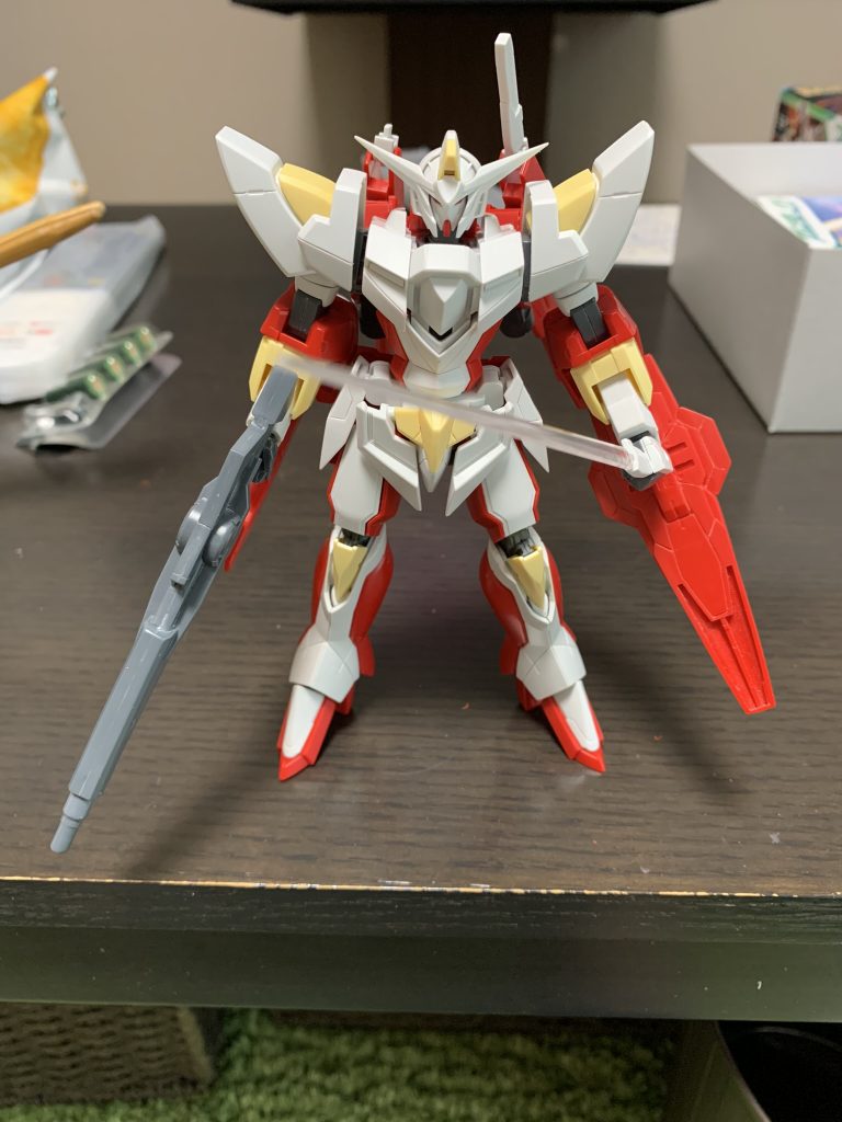 素組です。シルエットはいいですが、色がだいぶ足りないですね。