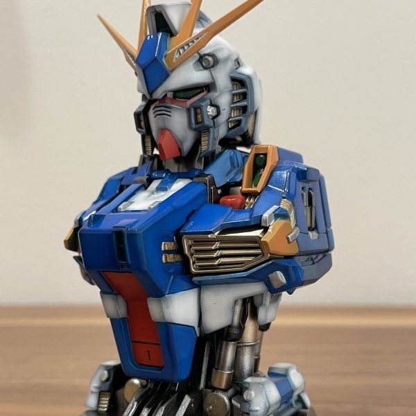 塗装済み MS メカニカルバスト 01 νガンダム 福岡カラー - メルカリ