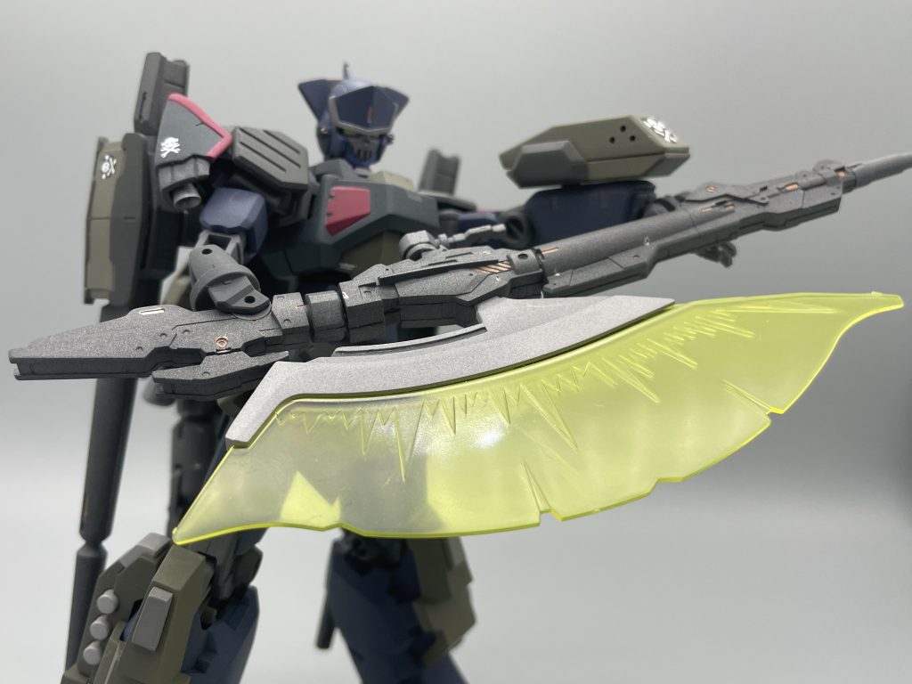 接近された時に備えて、出力を切り替えビーム刃を出せる設定です。