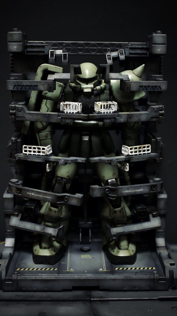 ザク MG   MSケージ–2枚目/制作者：ガンプラ馬鹿さん