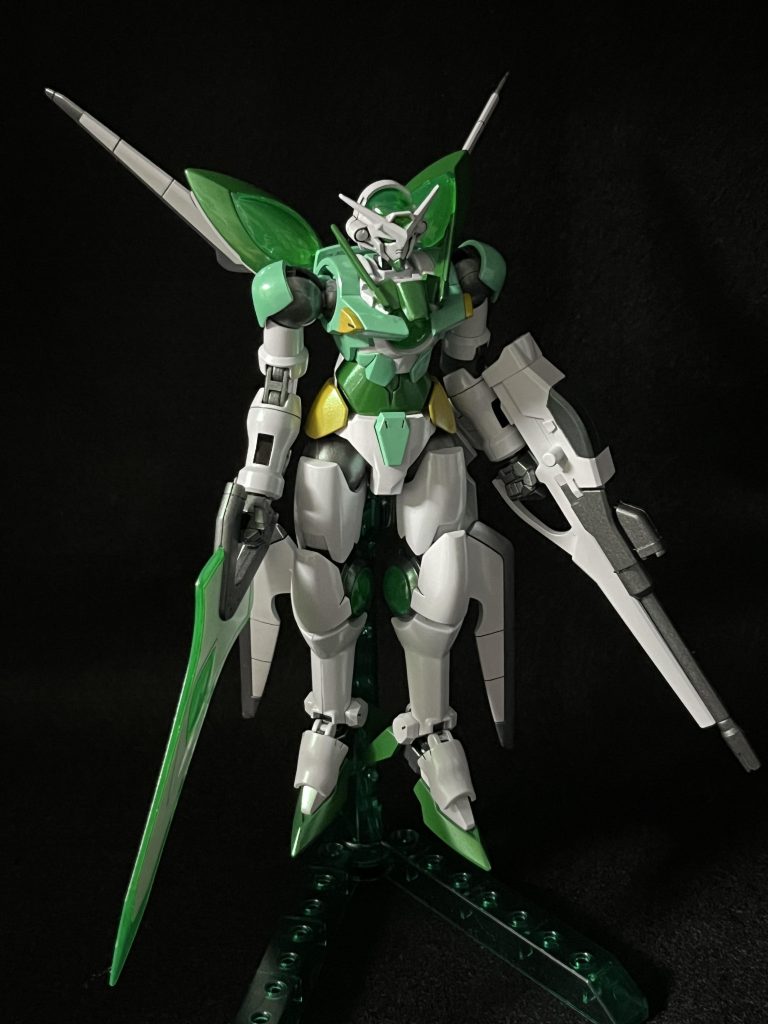 使用塗料が、全体グレーサフガイア エメラルドグリーンMrカラー デイトナグリーンサフエヴォ ガンメタガイア スターブライトシルバー水性 シルバーメカサフ スーパーヘヴィMrカラー 蛍光グリーンガイア 蛍光グリーン(クリアータイプ) GXメタルグリーンクリスタルカラー トルマリングリーンエナメル 黒水性 光沢クリアーです。