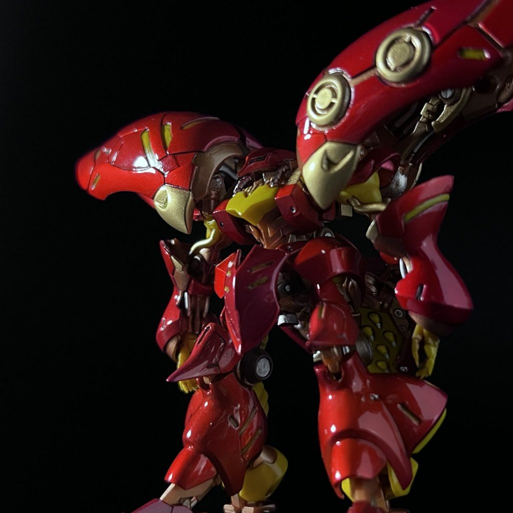 ガンプラ キュベレイMk-2（プルツー）塗装済み完成品 ガンダム