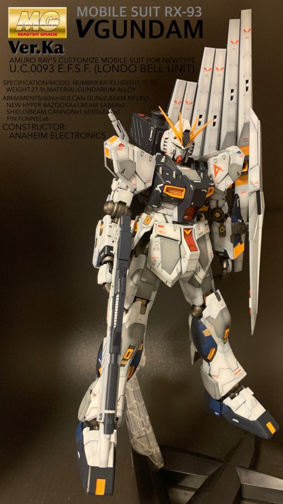 MG νガンダム–2枚目/制作者：@tosaben