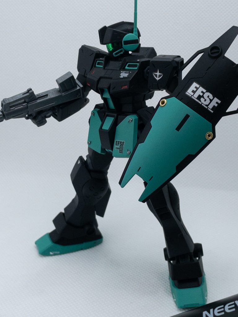 塗装レシピ黒…サーフェイサーエヴォ緑…Mr.カラー ターコイズグリーン武装… サフガンメタ赤…エナメルレッド筆塗り