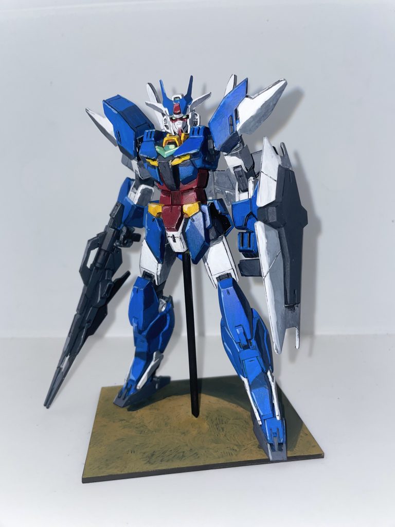 つや消しでツヤが消え切らなかったのがちょっと心残りです。