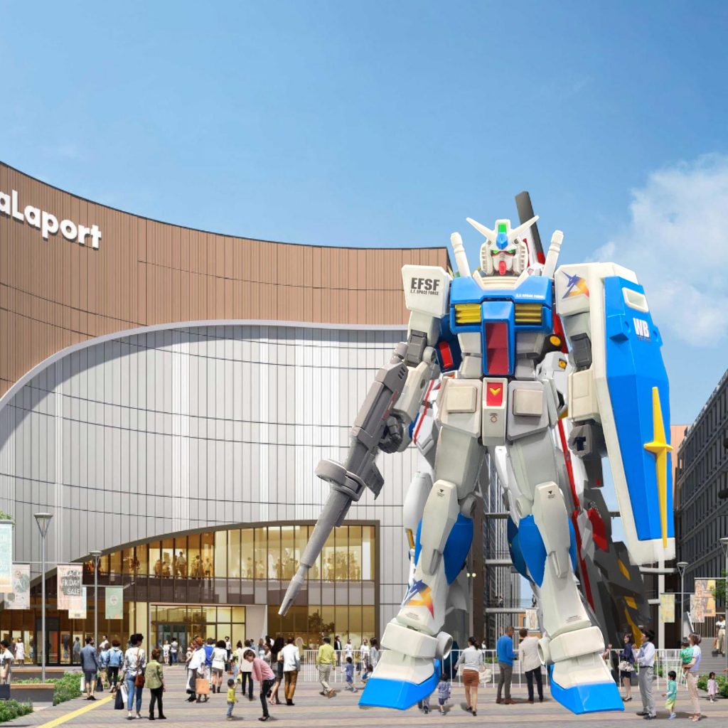 もしも福岡のららぽーと福岡に建ったのはファーストガンダムだったら？という妄想で作りました。