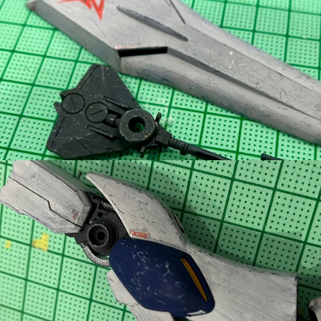 シェイク後のパーツ。白パーツの下地色が効いてきたかなと思っています。