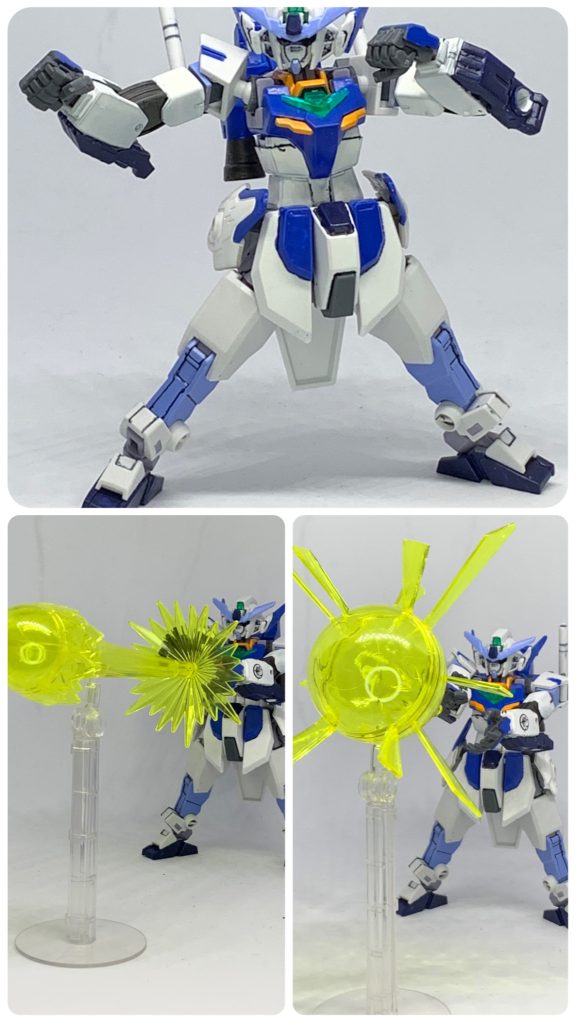 番外編。前にパーツ取りで購入した超サイヤ人トランクスがあった事を思い出しせっかくなのでエフェクトを頂戴した。