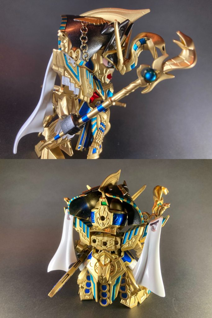 【SDWヒーローズ】ファラオガンダム15世シーザリオン–4枚目/制作者：ひとらたん