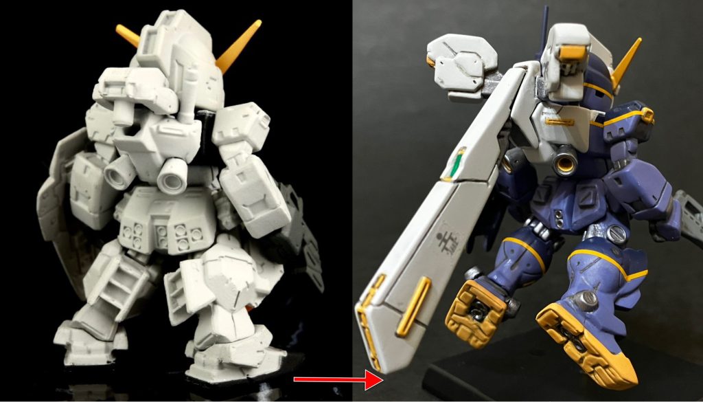 コンバージ　ガンダムTR-1ヘイズル2号機（T3カラー）–3枚目/制作者：いしゅと【I.S.T.works】