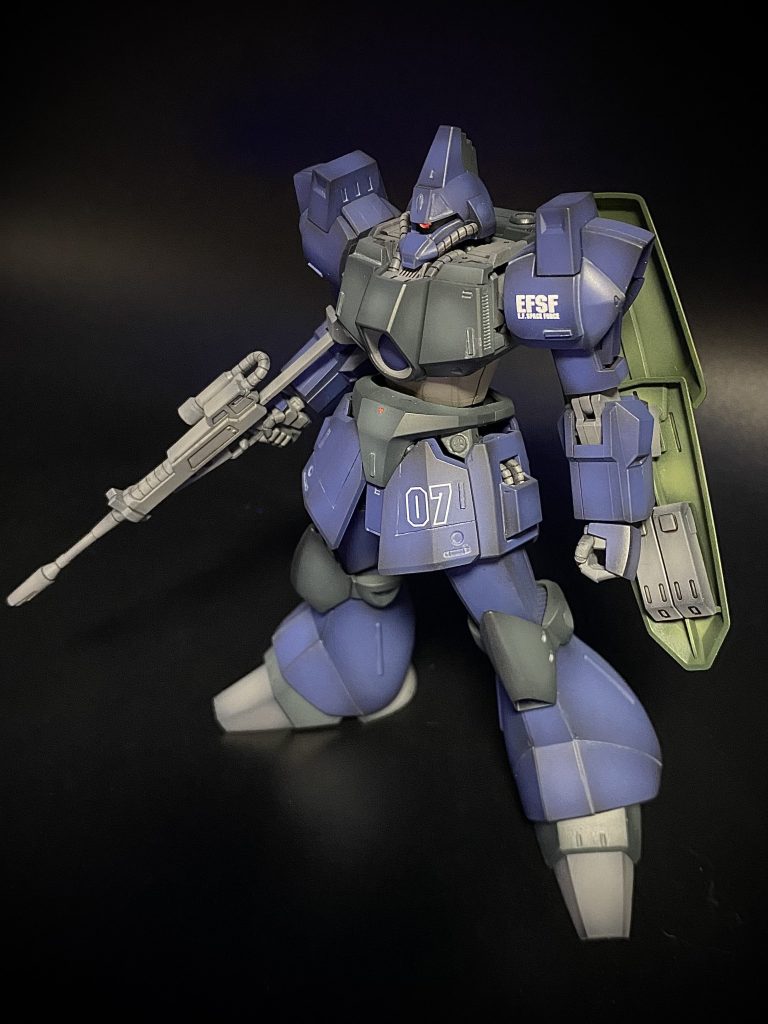 また、色はよくやるティターンズカラーです。