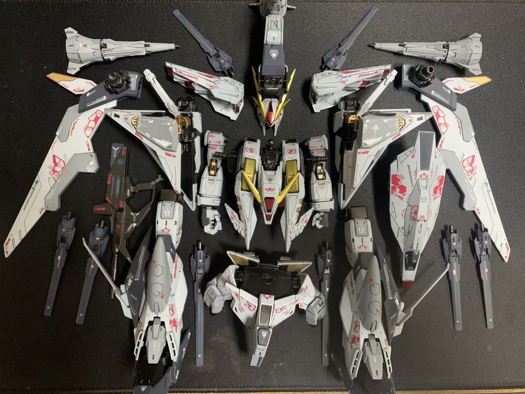 組み上げ前の一枚これするの楽しいですよね