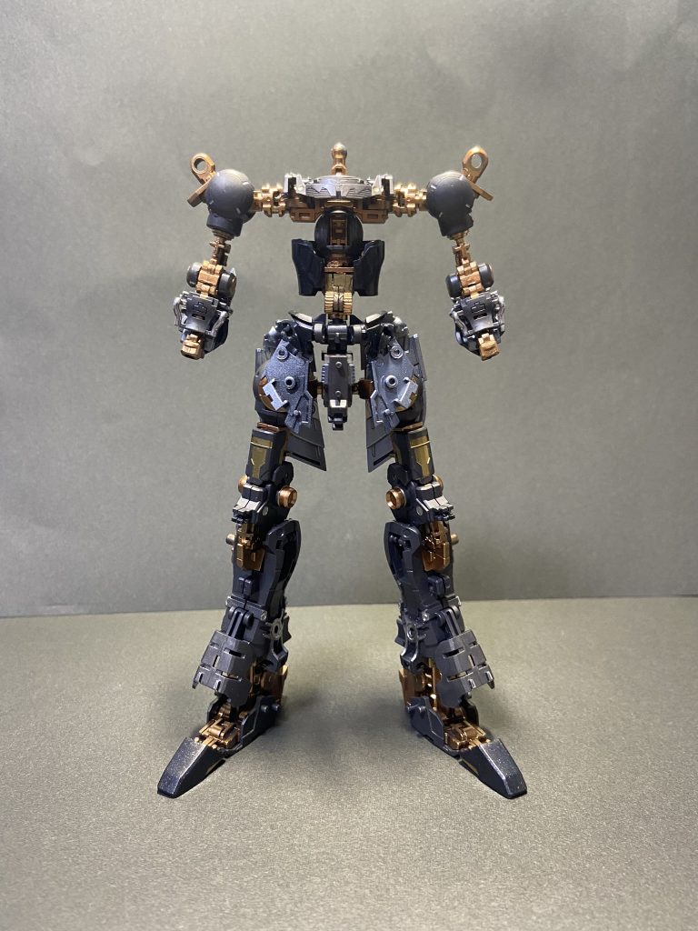 サザビーとシナンジュはスペシャルコーティングver.のため、内部フレームのみ塗装しました。