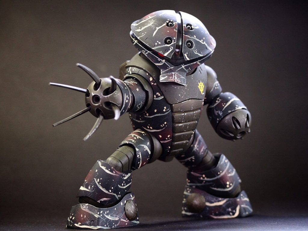 タイガー迷彩は、見た目より簡単です。