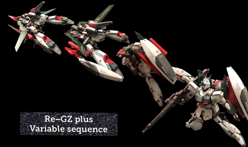 どおだっ！！Σ(ﾟДﾟ)これこそ、Zガンダム並みの完全変形を実現したリ・ガズィ！その名も“リ・ガズィPlus”なのだあー！