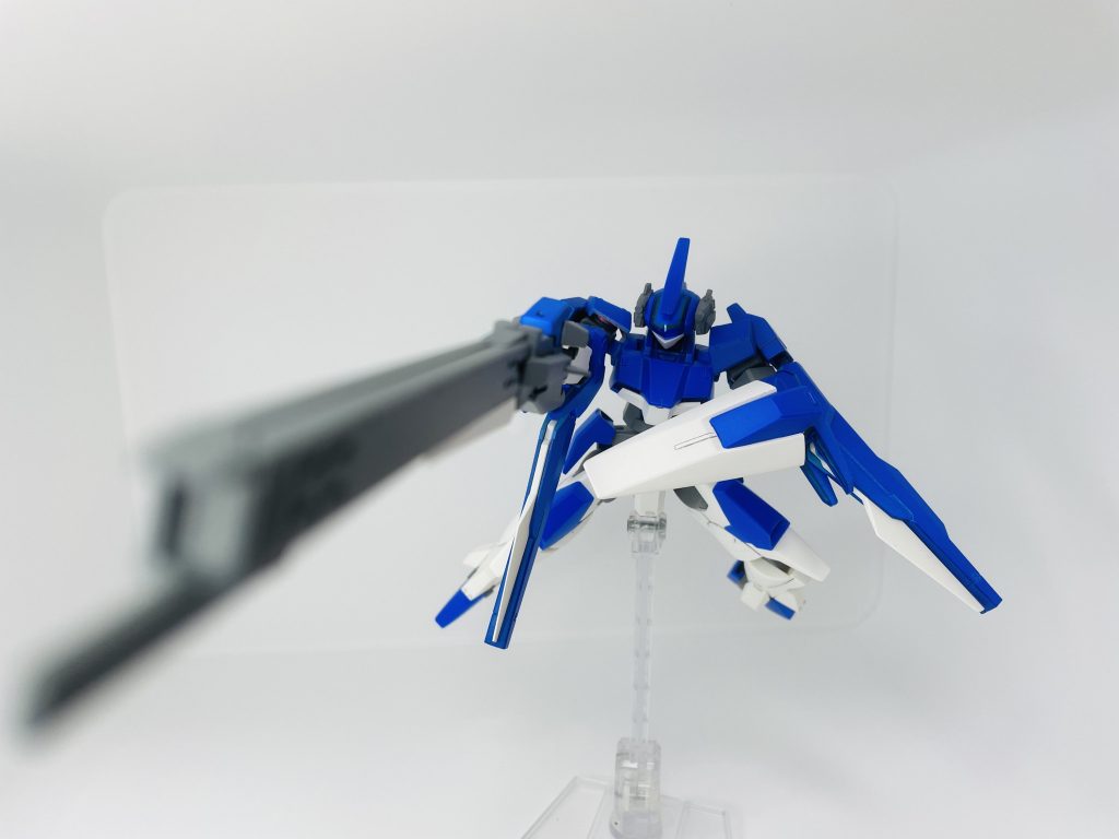 ライフル構えると長すぎてピントボケます笑