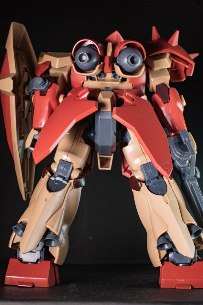 バックローアングル:こんなにブースターがついてるんだ…すごい推進力が出そうだ。