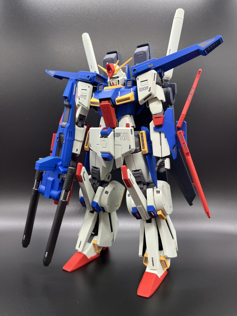強化型ZZガンダム–2枚目/制作者：ﾎｯﾎｩ