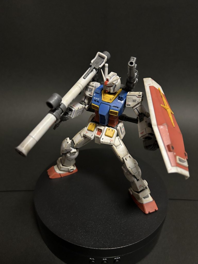 1/144HGオリジン版RX-78-2–2枚目/制作者：サイゾー