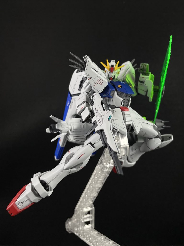 HGUCのF91を制作しました\(//∇//)\眼球疲労感が パ ないです(*´Д`*)実は、一部、ミキシングやったりしてます♪