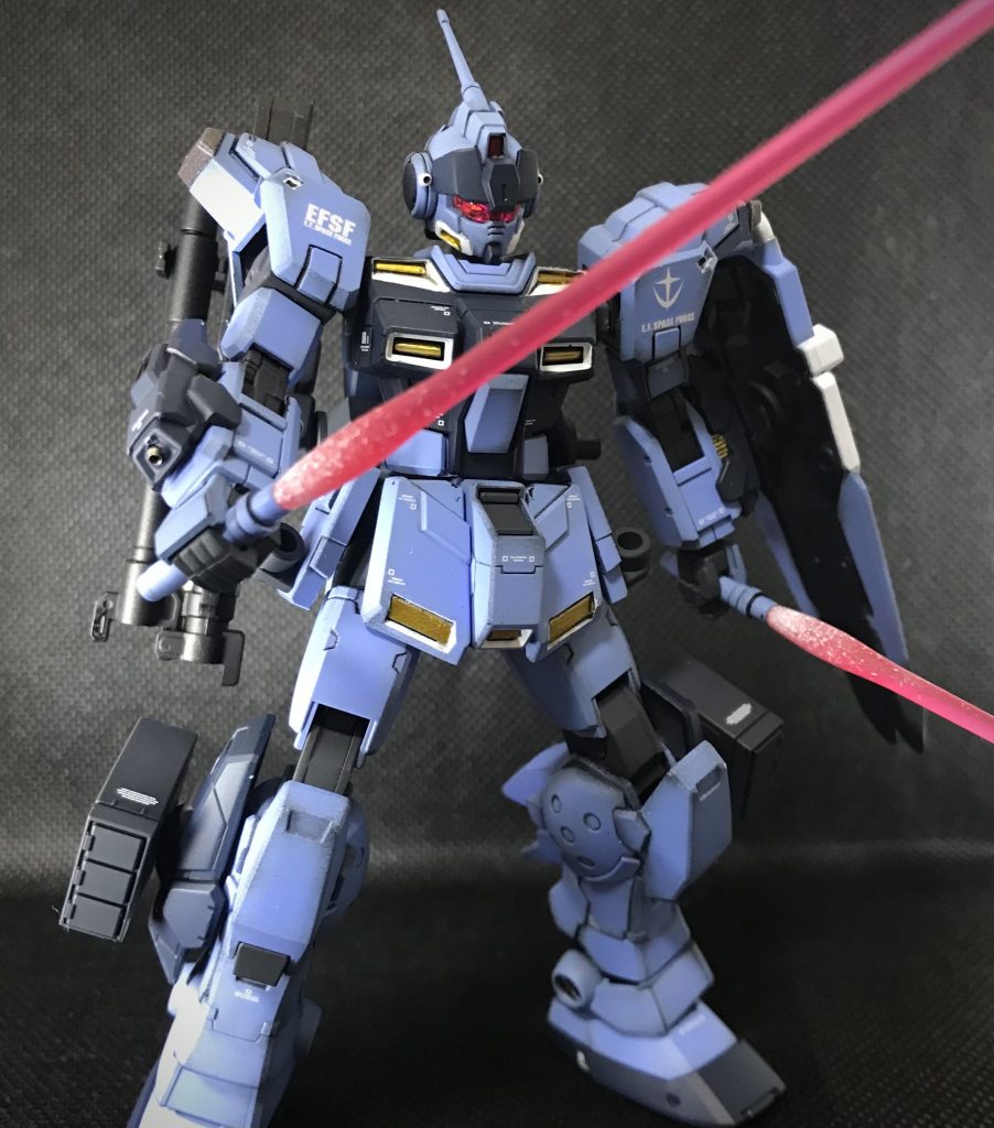 ビームサーベル二刀流もかっこいい!