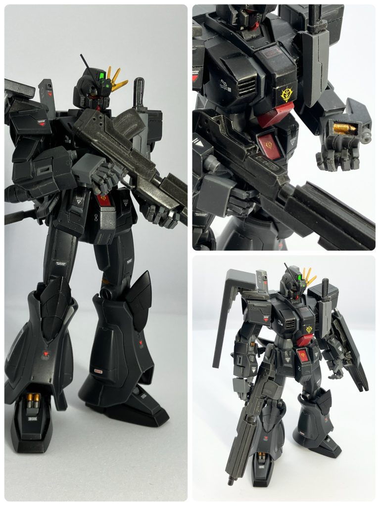 メイン武装のマシンガンはマガジンを外す事が可能です。