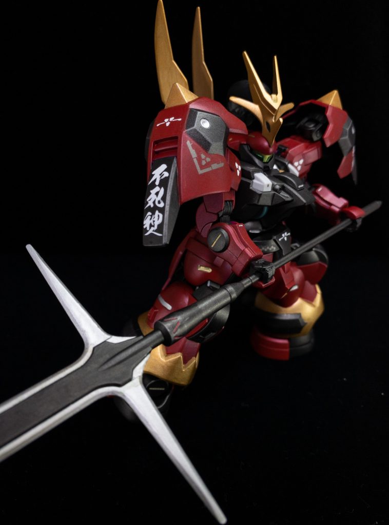 手持ちの十文字槍がほんとよく似合います😆