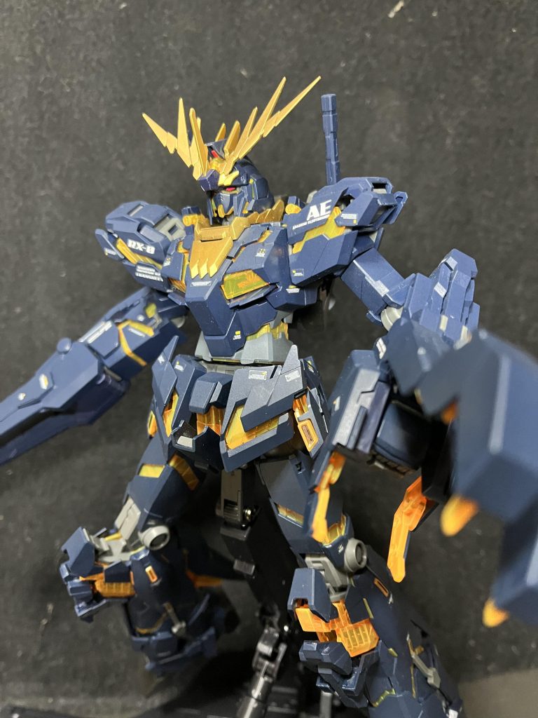 迫力満点ですがあまりガシガシ動かして遊ぶ物じゃないですね…HGに戻ります(泣)ご覧頂きありがとうございます(❁ᴗ͈ˬᴗ͈)