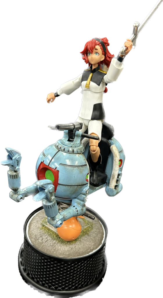 スレッタを添えて