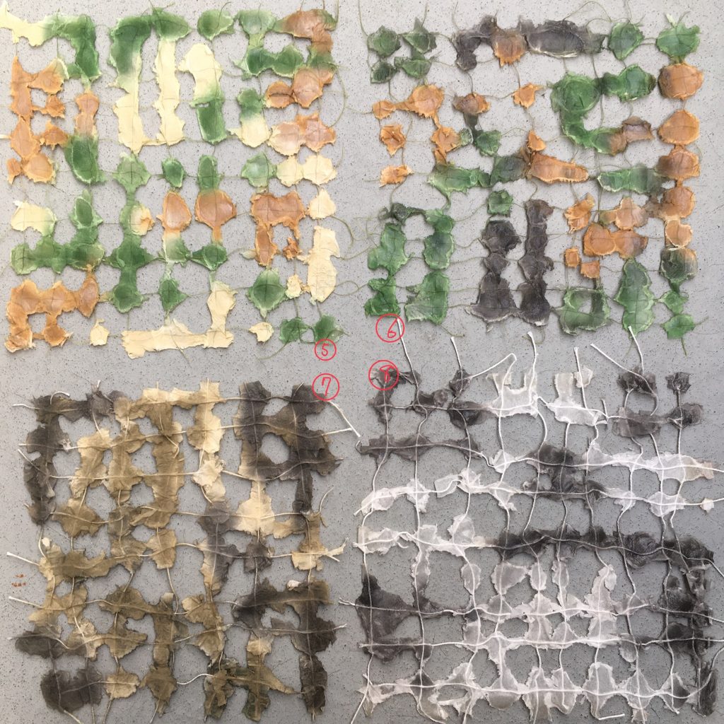 【ガンプラ　AVF】ギリースーツ　偽装網–4枚目/制作者：茶家持