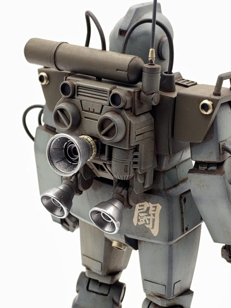 バックパックはジャンクパーツ。多分MGガンダム1.0の物だと思います。