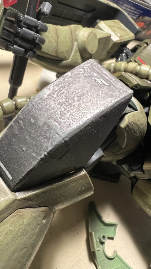 PG ザク なんちゃって鋳造塗装–3枚目/制作者：TK