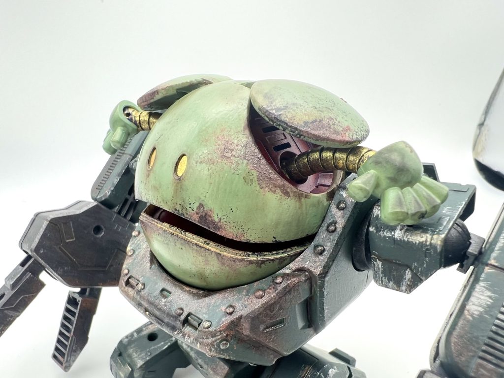 サビはターナーのラストメディウムを使用して表現してみました。ホンマ、ターナーさんの塗料は神です✨