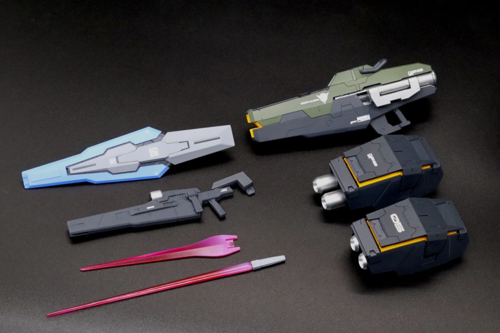 武装一覧。こういう並べ方が好きなんよね