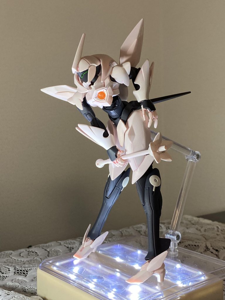 斜め横から。このアングルが一番好き。