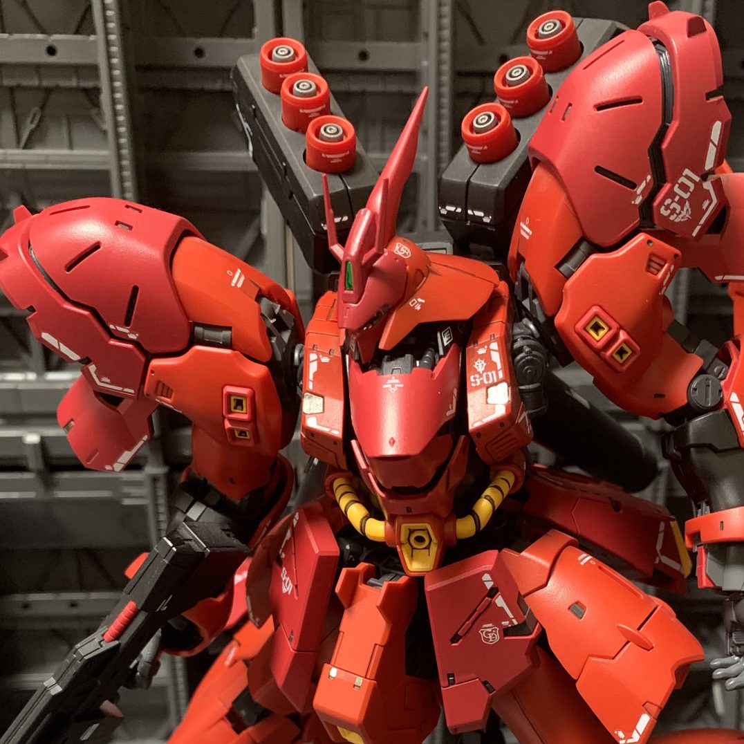 RG サザビー 全塗装｜@yuuki1さんのガンプラ作品｜GUNSTA（ガンスタ）