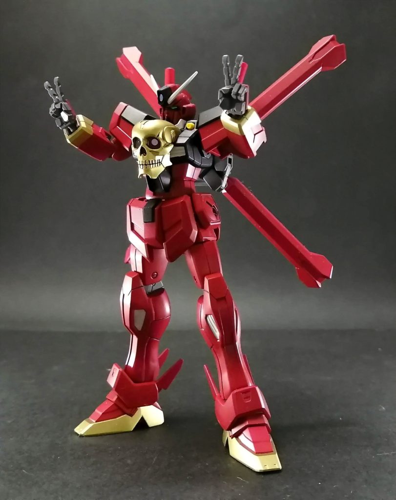 HG クロスボーンガンダム魔王–2枚目/制作者：三代目和菓子屋