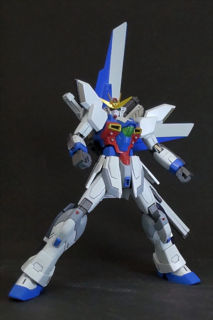 HG ガンダムX–2枚目/制作者：三代目和菓子屋