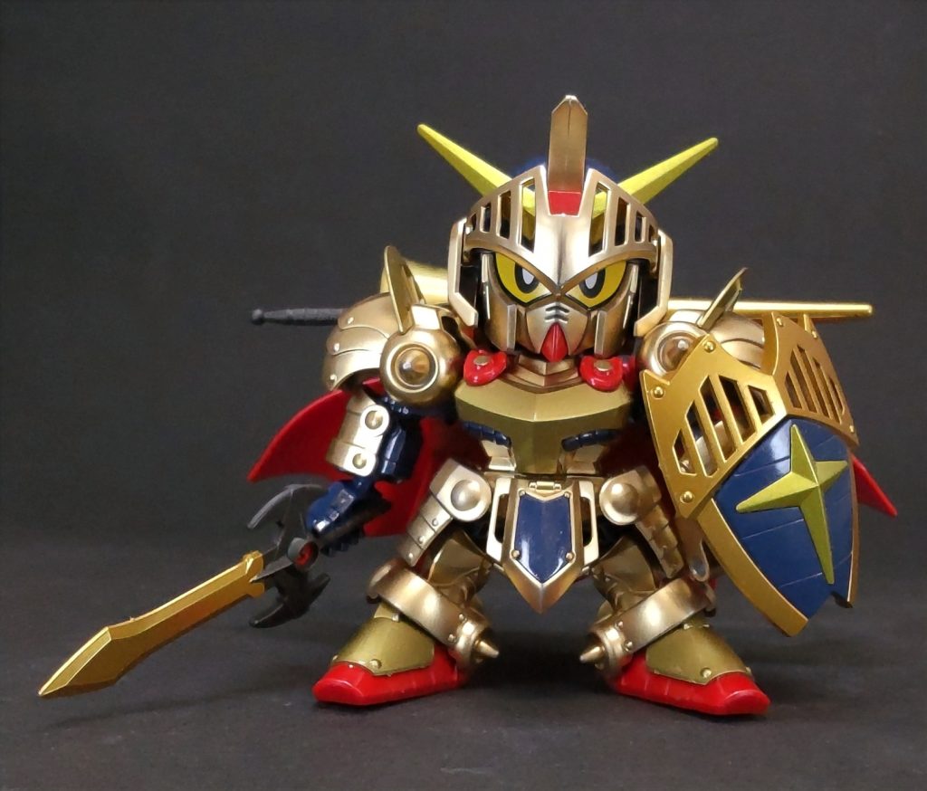 SD 黄金聖衣ガンダム–2枚目/制作者：三代目和菓子屋