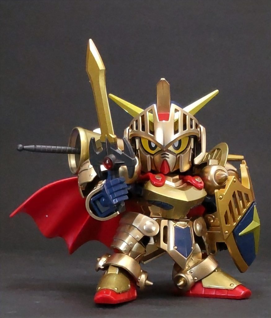 SD 黄金聖衣ガンダム–4枚目/制作者：三代目和菓子屋