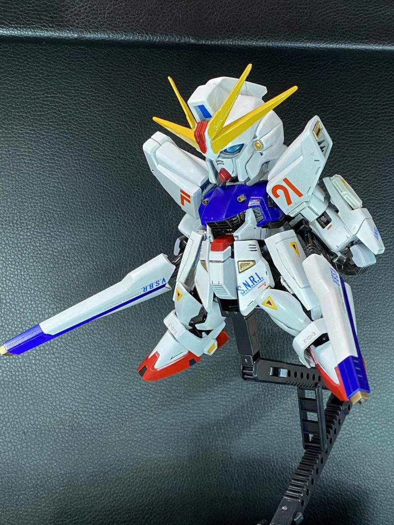 フェイスオープンはどうしようかと思いましたが飾る時はマスクつけた状態だからいいか、、、と未作成(ただのズボラ