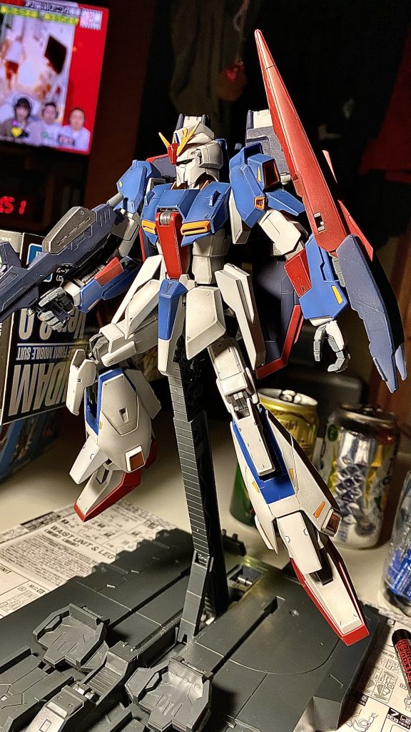 素組みよりは……って感じになった……💦全塗装