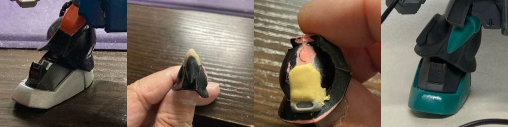 脚もザク感は結構消えたと思う