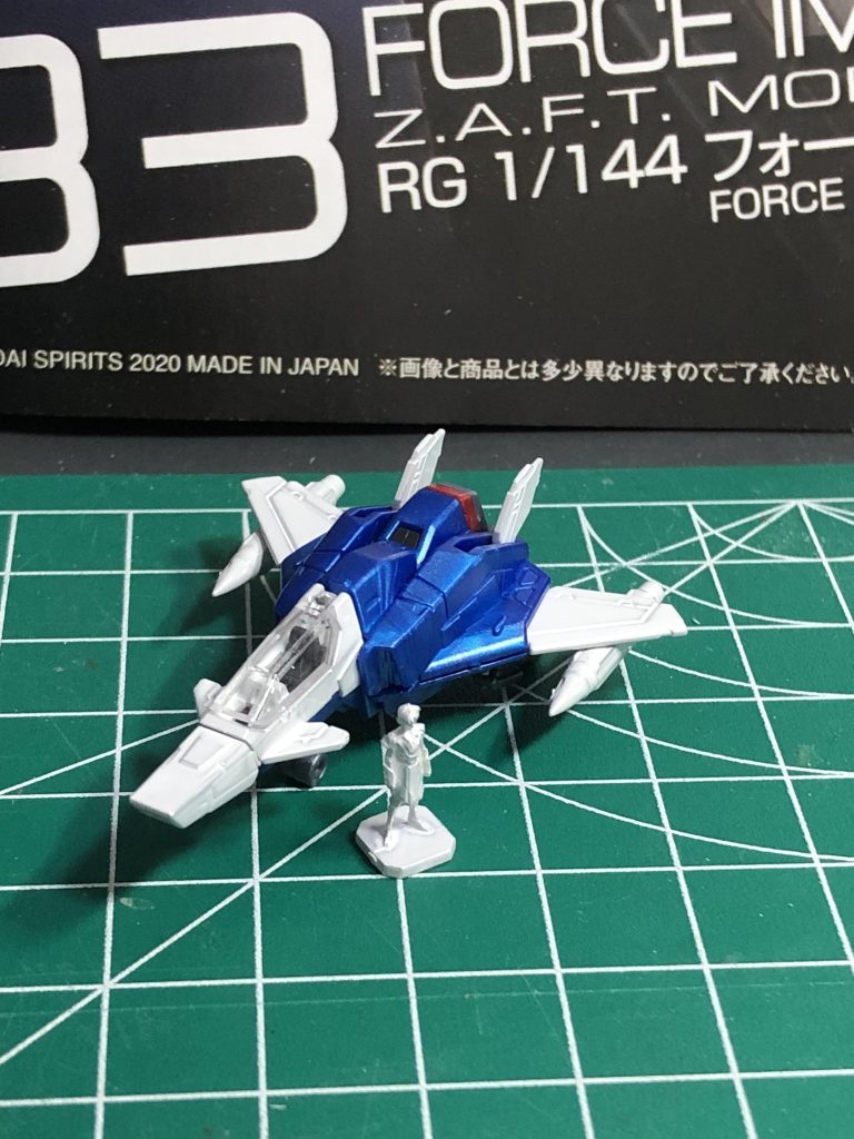 RGフォースインパルス チタニウムフィニッシュver–2枚目/制作者：ひょろすけ