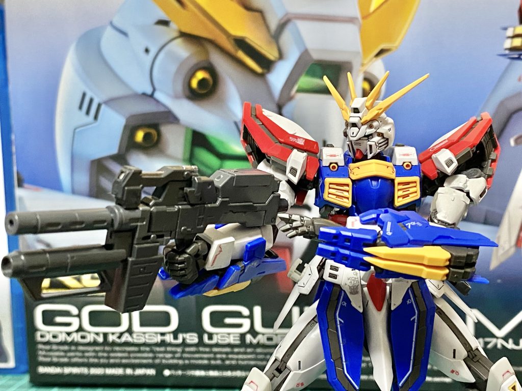 RGゴッドガンダム ️銃火器｜ゴッディさんさんのガンプラ作品｜GUNSTA（ガンスタ）