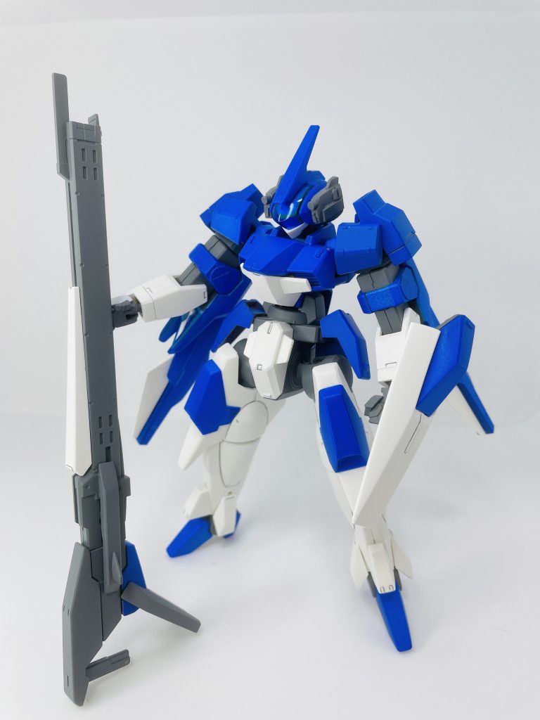 クランシェカスタムからライフルと頭部センサーを変更し長距離狙撃仕様にしました。 