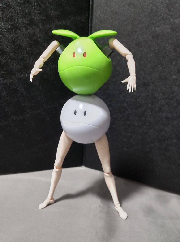 合体!スタイリッシュハロタワー!重ねた状態でも、支え無しで立てる!