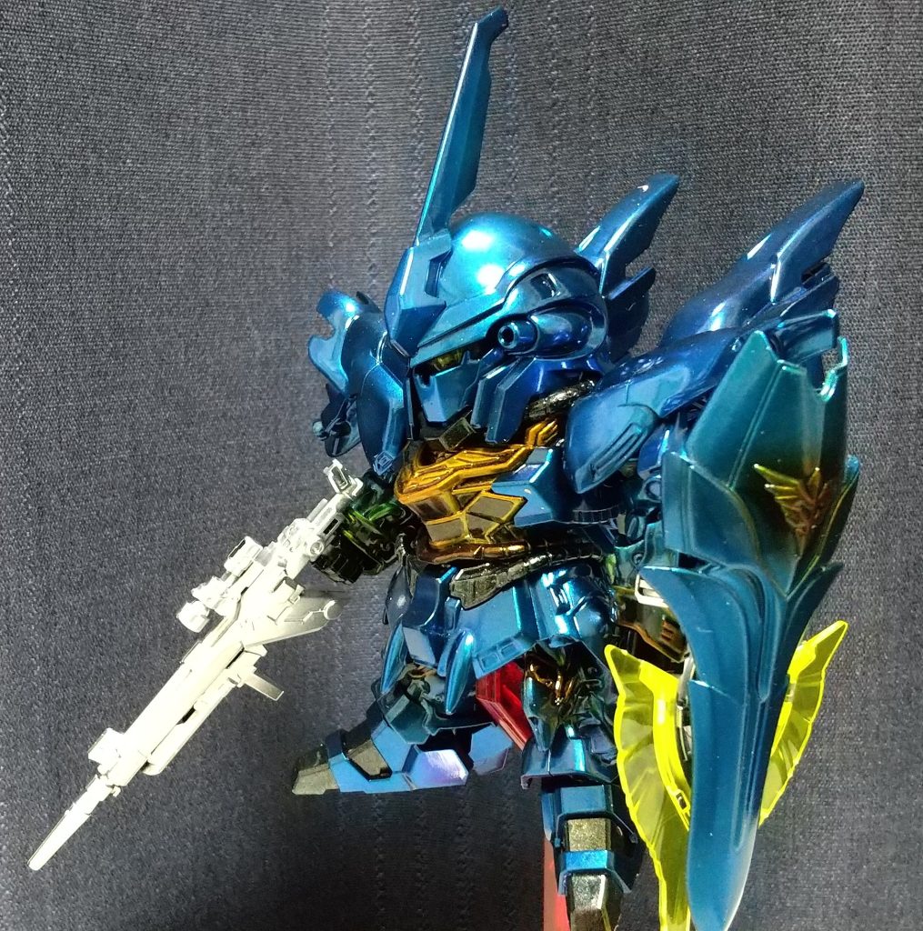 光の当たりかたでこんな感じにもなります(これはデカール貼る前)